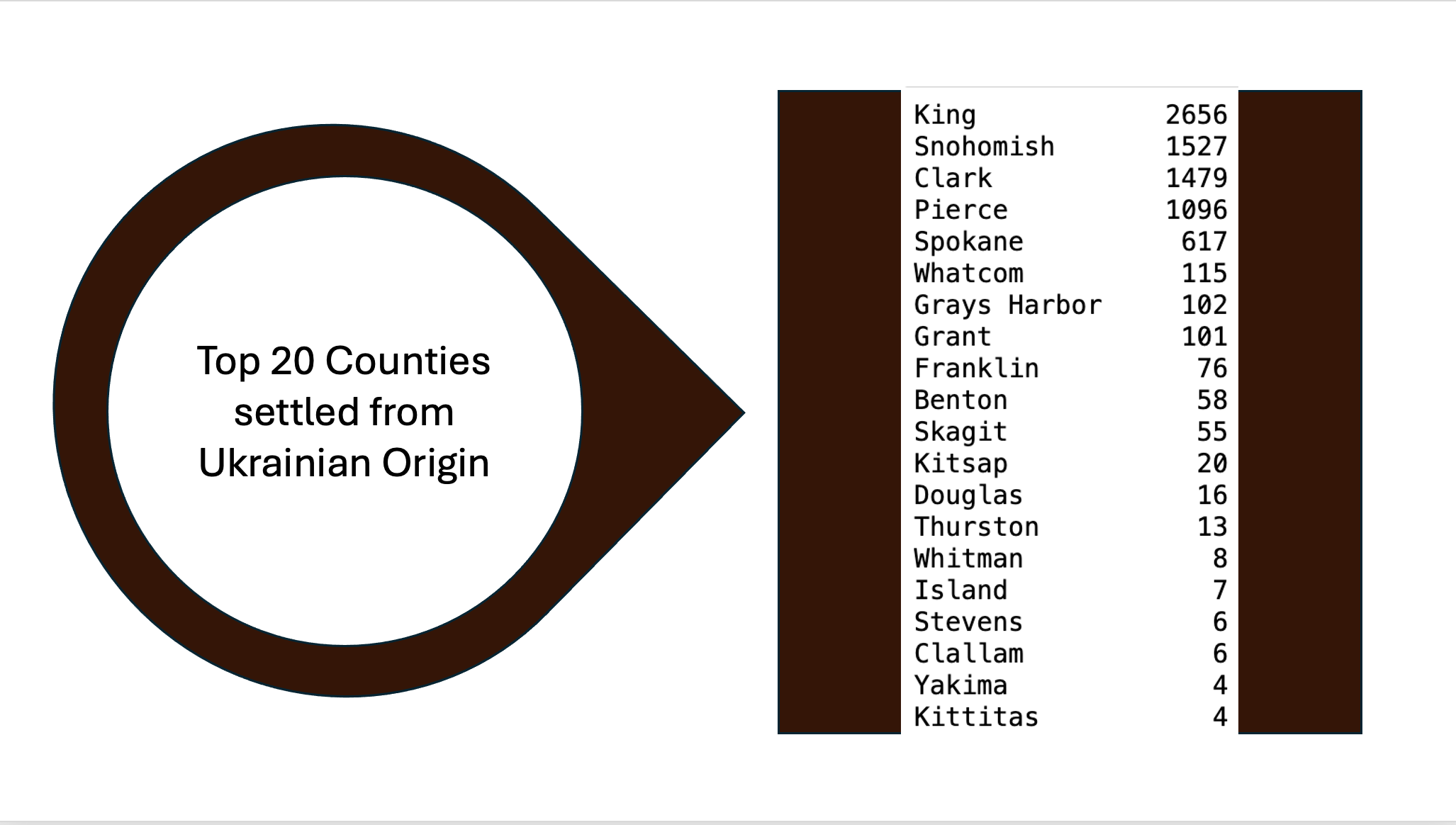 Ukrainian immigrants in Washington State 2024