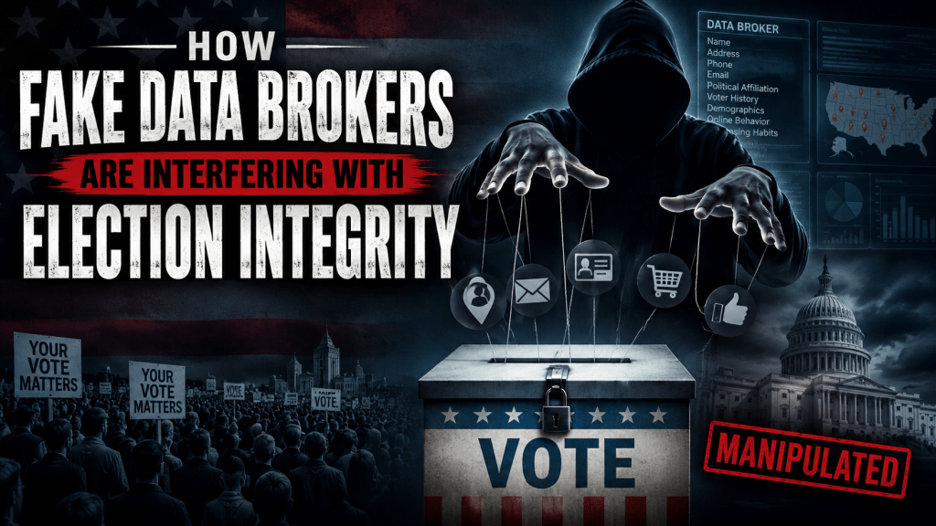 How Fake Data brokers interfere with&nbsp;Elections
